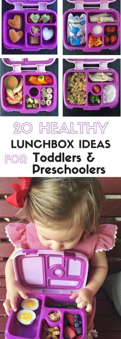 the lunchbox ideas for toddlers and preschoolers are so much fun to make