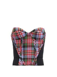 Lizzie Hearts, Deep Neckline, Vivienne Westwood, Plaid Shirt, Fashion Item, Women's Plaid Shirt, Pretty Outfits, Clothing Items, Fashion Inspo Outfits