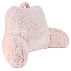 a pink pillow that is shaped like an animal