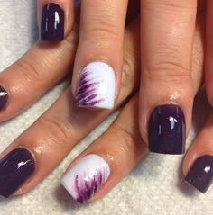 Nails Idea | Diy Nails | Nail Designs | Nail Art Purple Nail Art Designs, Purple Nail Art, Nails Purple, Nail Art Designs Summer, Purple Nail, Art Summer, Pedicures