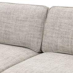 a close up view of the back end of a couch