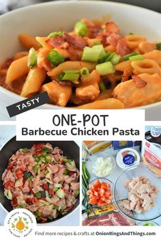 BBQ Chicken Pasta Barbecue Chicken Pasta, Chicken Bacon Cheese, Bbq Chicken Pasta, Comfort Pasta, Bacon Chicken, Easy Dinner Recipe, Yummy Pasta Recipes, Tasty Pasta, Barbecue Chicken