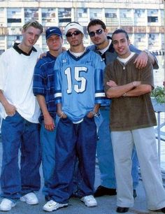 Backstreet Boys 90s Men Outfits, 2000 Outfit, 1990 Style, Y2k Outfits Men