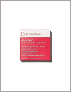 Dr. Dennis Gross Alpha Beta Extra Strength Daily Peel: for Oily Skin, Uneven Tone or Texture, Wrinkles or Enlarged Pores (5 T Dennis Gross, Dr Dennis Gross, Enlarged Pores, Oily Skin, Wrinkles