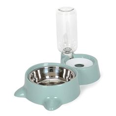 Automatic Pet Feeder Water Dispenser Drinking Bowl - Petliv 4 Cats, Dog Water Dispenser, Food Bowls, Water Food, Cat Food Bowl, Kitty Stuff, Cat Feeder, Drinking Fountain, Cat Bowl