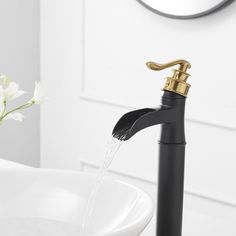 Charming and simplistic, BWE Waterfall bathroom sink faucet is a brilliant accessory for your bathroom. BWE always uses the best material to bring the best guarantee and quality to our customers. the faucet's low lead solid brass fabricated body ensures the service life of faucet and best water experience for customers. it is available in multiple finishes and is perfect for bathrooms with contemporary and farmhouse styles. we are committed to 100% original design, products design inspiration co Clogged Pipes, Natural Waterfalls, Waterfall Bathroom, Aladdin Lamp, Vessel Faucets, Vessel Sink Faucet, Vessel Sink Bathroom, Bowl Sink, Kerosene Lamp