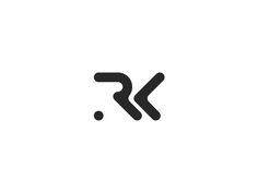 the letter k is made up of two letters and has an arrow on top of it