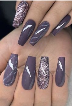 Trending Nails, Nail Trend, Amazing Nails, Nail Designs Glitter, Nails Polish, Make Up Nails, Nails And Makeup, Gel Nail Designs