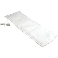 a white towel and charger on a white background