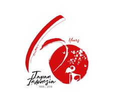 the logo for the 60th anniversary celebration of japan folklore festival in tokyo, japan on march 26, 2010