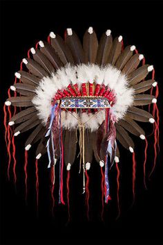 Great Shopping Native American Indian Head Dress Print Wall Art Home Decor - POSTER 20x30, Home Decor Native Headdress, American Stuff, Head Dresses, Native American Feathers, Aboriginal American, Native American Headdress, Native Pride, Indian Pictures, Indian Headdress