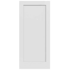 JELD-WEN Molded Composite interior doors with smooth surfaces offer a modern, clean look. Transform any room in your house simply by changing the door. JELD-WEN Madison 36-in x 80-in 1-panel Square Smooth Solid Core Primed Molded Composite Slab Door in White | LOWOLJW191200438 Paint Doors, Flat Door, Slab Doors, Craftsman Door, Victorian Door, Contemporary Doors, Architectural Styles, Pocket Door, Sound Control