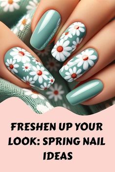 Spring Nails 2024, Spring Nail Designs 2024, Winter Acrylics, Fresh Manicure, Nail Bling, Yellow Nail Art, Simple Spring Nails, Fab Nails, Yellow Nails Design