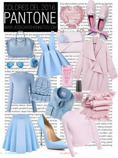 color of the year 2016 Soft Summer Palette, Light Summer Dresses, Street Style 2016, Outfits 2016, Clothes And Shoes, Blue Outfit