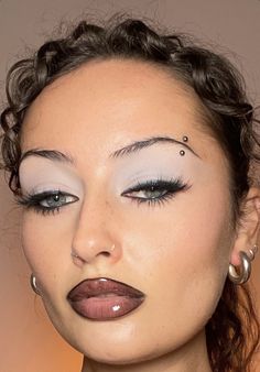 90s Makeup Look, Maquillage On Fleek, Y2k Makeup, Drag Make-up, 90s Makeup, Swag Makeup, Dope Makeup, Edgy Makeup, Makeup Eye Looks