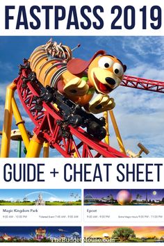 the fastpass guide and cheat sheet for disney world