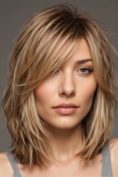 Lob Haircut Layered, Layered Lob, Lob Haircuts, Summer Blonde Hair, Choppy Bob Hairstyles, Chin Length Hair, Lob Hairstyle, Lob Haircut