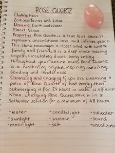 All Crystals Meanings, Rose Quartz Information, Using Crystals To Manifest, Witchcraft Crystals Meaning, Cleansing Rose Quartz Crystals, Charging Rose Quartz, Crystals Uses Witchcraft, Rose Quartz Spells