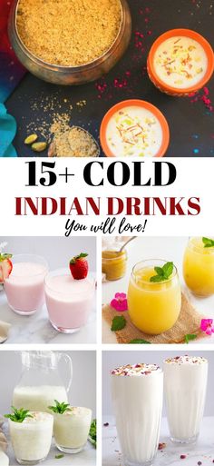 Best Indian Drinks roundup Drinks Recipes Nonalcoholic, Drinks Non Alcoholic, Beverages Recipes, Indian Drinks, Healthy Indian Recipes, Beverage Recipes, Cold And Hot