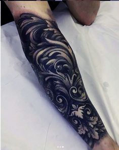 a person with a tattoo on their arm