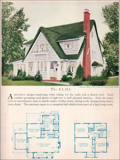 an old house is featured in this advertisement for the homeowner's catalog