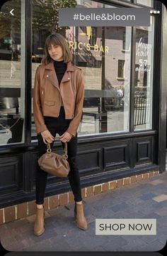 Leather Brown Jacket Outfit, Tan Leather Jacket Outfit, Beige Leather Jacket Outfit, Camel Jacket Outfit, Leather Moto Jacket Outfit, Faux Leather Jacket Outfit, Brown Leather Jacket Outfit, Camel Leather Jacket