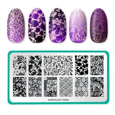 Cottage Textiles Nail Stamping Plate | Maniology Cozy Core, Nail Stamp Kit, Nail Academy, Nail Goals, Nail Art Stamping Plates, Fruit Pie, Cozy Quilts, Nail Stamping Plates, Nail Art Kit