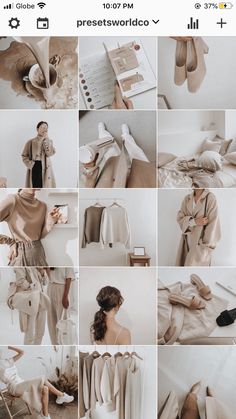 a collage of photos showing different types of clothes