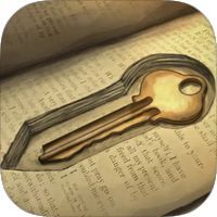 a golden key on top of an open book