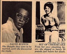 Tammy Terrell, David Ruffin Temptations, Black Singers, David Ruffin, Otis Williams, Newspaper Aesthetic, Tammi Terrell, Singing Groups