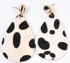 Jewelry Shop Ideas, Cow Print Earrings, Earring Templates, Faux Earrings, Southern Jewelry, Street Style Shop, Hee Haw