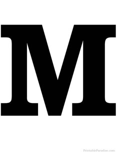 the letter m is made up of black and white letters, which appear to be capitalized