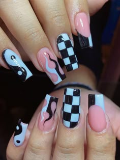 Multicolor  Collar   Fire Color Nails Embellished   Nail,Hand & Foot Care Baddie Short Acrylic Nails, Baddie Cars, Dubai View, Nails Aesthetics, Rich Vibes, Cars Dubai, Paris Filter, Classy Baddie, Girly Hair