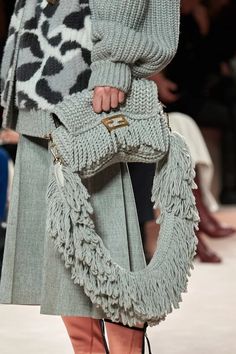 Vogue Vintage, Knitwear Trends, Fall Bags, Kelly Bag, Knitting Accessories, Knit Fashion