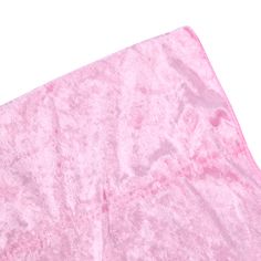 a pink towel on a white background