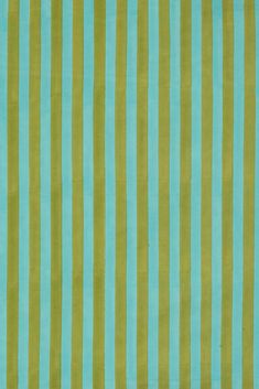 a green and blue striped wallpaper with vertical lines on the bottom half of it