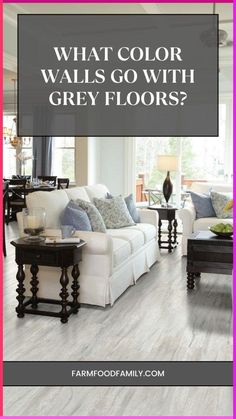 what color walls go with grey floors?