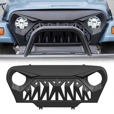 the front bumper grille is shown in this image