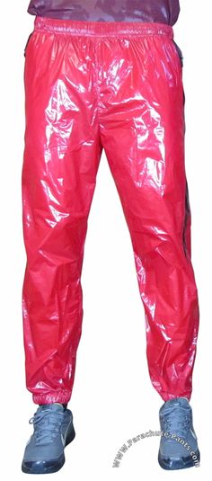 Clear Pants, Swishy Pants, Back To The 80s, Shiny Pants, Plastic Coating, Nylon Pants, Shiny Clothes, Pvc Vinyl, Body Heat