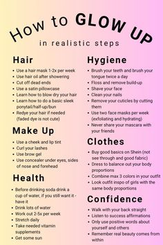 beauty, glow up, selfcare, skincare, self love, inspiration #beautyblog Glow Up Tips Before School, Glow Up For School, Glow Up Before School, Summer Glowup, Glow Up Board, Girl Self Care, Glowup Tips