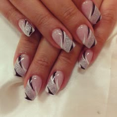 Shellac Manicure, Purple Nail Art, Nail Courses, Manicure Nail Designs, Gel Nail Art Designs, French Manicure Nails, Transfer Foil, Nail Art Designs Diy