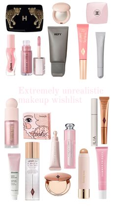 Very skibidi Pink Aesthetic Makeup, Unrealistic Wishlist, Makeup Help, Smink Inspiration, Face Makeup Tips