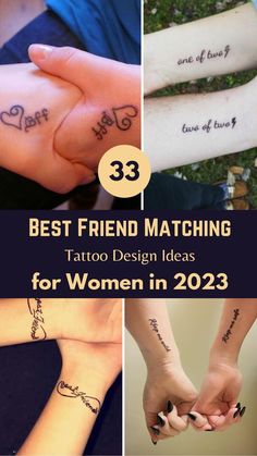 the best friend matching tattoos for women in 2013