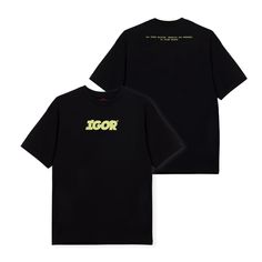 Yellow Band Merch T-shirt With Letter Print, Yellow Letter Print Band Merch T-shirt, Yellow Logo Print Top For Fans, Yellow Logo Print Tops For Fan Merchandise, Yellow Letter Print T-shirt For Fan Merchandise, Yellow T-shirt With Logo Print For Fans, Yellow Logo Print T-shirt For Fans, Tyler The Creator Outfit, Tyler The Creator T Shirt