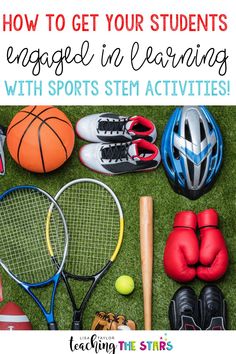 Looking for fun and engaging ways to get your upper elementary students engaged in STEM learning? Why not include some of their favorite hobbies, like sports! Here are my ideas for incorporating different sports into STEM challenges that your third, fourth, or fifth grade elementary students will love. You'll find ideas for everything from ping pong, to basketball, baseball, football, and more! Basketball Stem, Stem Night, Baseball Project, Baseball Activities, Lisa Taylor, Stem Ideas, Lego Challenge, Stem Lesson, Rich Pins