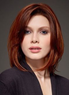 Shoulder Length Straight Bob Hairstyle Lace Front Wigs 100% Human Hair 10 Inches: Wigsbuy.com Red Bob Haircut, Red Bob Hair, Hair Color For Fair Skin, Red Bob, Straight Bob Hairstyles, Inverted Bob Hairstyles, Short Human Hair Wigs, Long Bob Hairstyles, Long Red