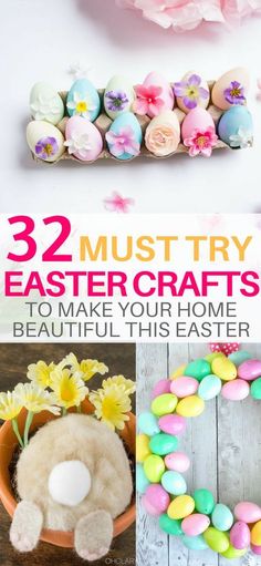 easter crafts that are easy to make and fun for the whole family - 32 must try