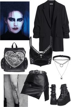 80s Goth Fashion Outfits, Gothic 80s Fashion, 80s Outfits Goth, Vampiric Goth Outfits, Summer Trad Goth Outfits, Trad Goth Outfits With Pants, Simple Trad Goth Outfits, Goth Fashion 80s, Dark 80s Fashion