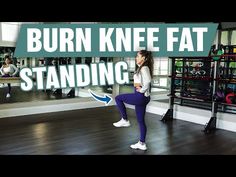 Knee Fat Workout, Knee Fat Exercises, Svelte Training, Fat Burning Exercises, Knee Strength, Workout Fat Burning, Workout Program Gym, Evening Workout