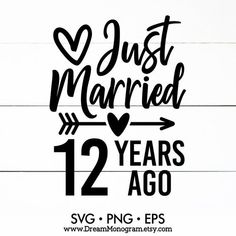 just married 23 years ago svg file for cutting and cricting with love